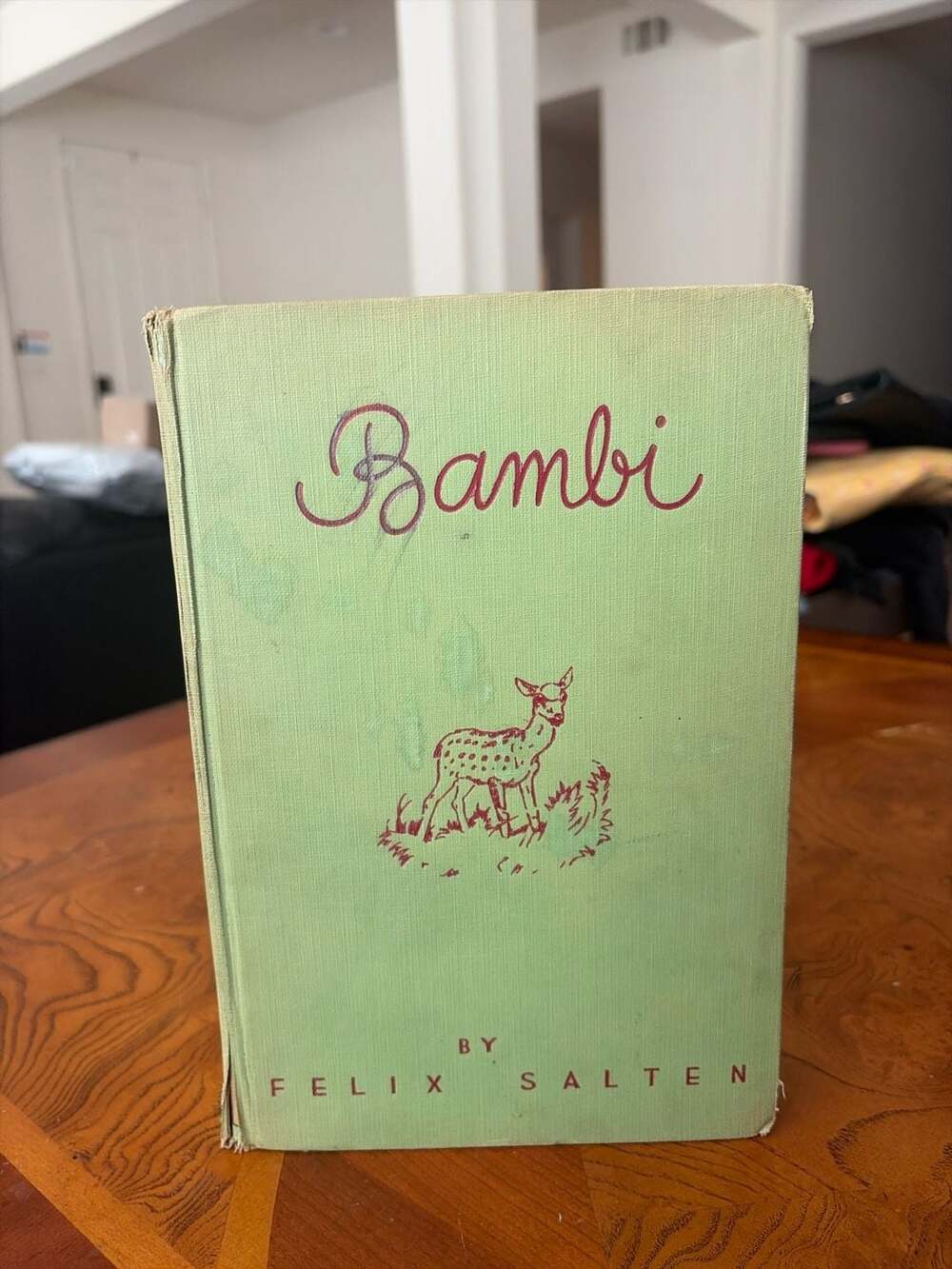 Vintage Bambi by Felix Salten Grosset & Dunlap Hardcover Book